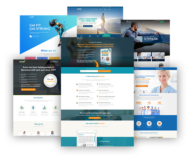 Content-Ready Landing Pages