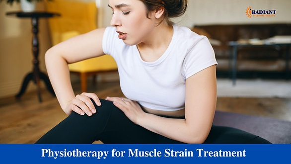 Physiotherapy for Muscle Strain Treatment
