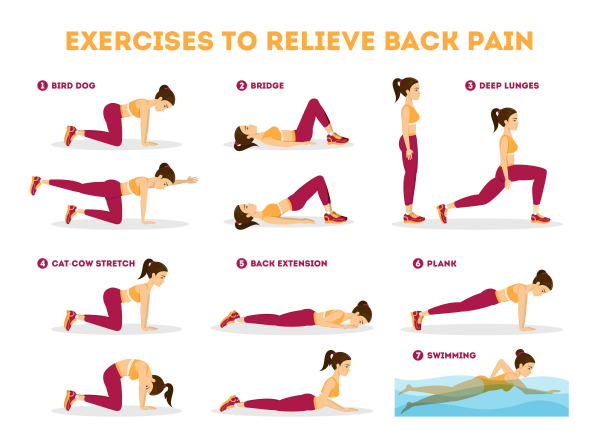 Exercises to Relieve Lower Back Pain