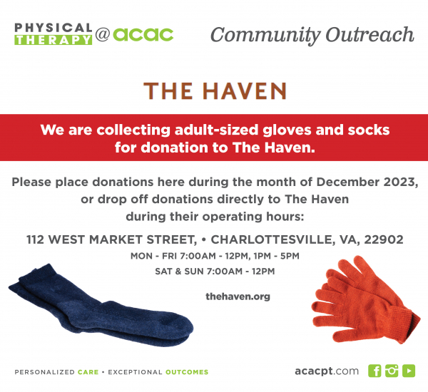 UPDATE: Socks & Gloves Donation Drive for The Haven