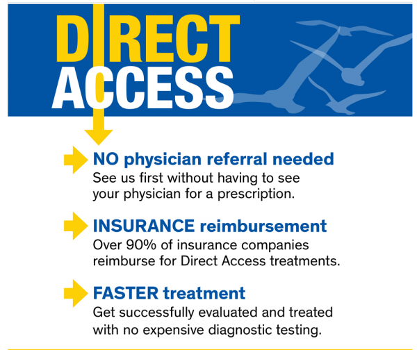 DIRECT ACCESS FOR PHYSICAL THERAPY