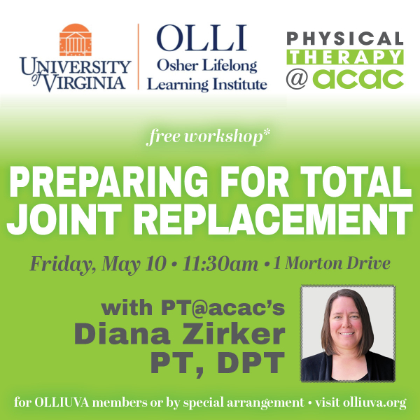Joint Replacement Workshop with OLLIUVA May 10