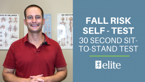 Fall Risk Awareness & Prevention: Sit To Stand Self Test