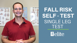 Fall Risk Awareness & Prevention: Single Leg Test