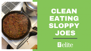 Clean Eating Sloppy Joes