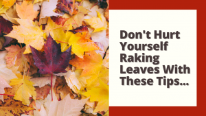 How To Stay Injury and Pain Free While Raking Leaves